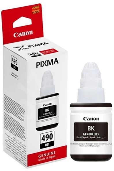 Gı-490- Bk 135 Ml Siyah Mürekkep Kartuşu ürün görseli 1
