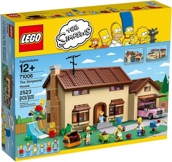 LEGO 71006 The Simpsons Simpsons House ürün görseli 1