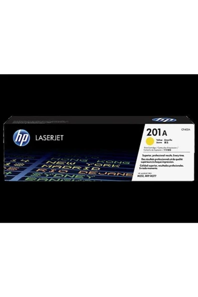Cf402a (201a) Sarı Laserjet Toner Kartuşu ürün görseli 1