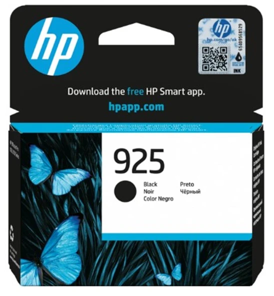HP 925 Black Siyah Kartuş 4K0V9PE ürün görseli 1