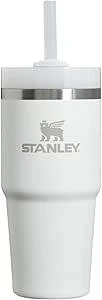 Stanley The Quencher H2.O FlowState Pipetli Termos Bardak 0,41 Beyaz ürün görseli 1