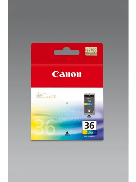 CANON CLI-36 CLR Orijinal Renkli Mürekkep Kartuşu ürün görseli 1