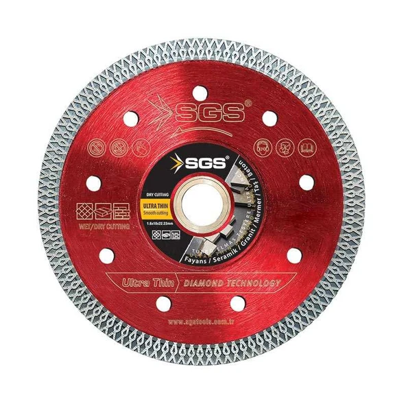 SGS TURBO ELMAS TESTERE (ULTRA HASSAS) (125MM) ürün görseli 1