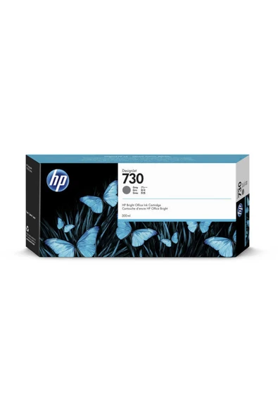HP P2v72a (730) Gri Mürekkep Kartuş ürün görseli 1