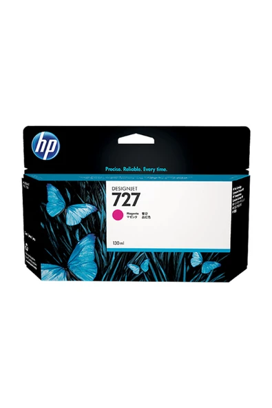HP B3P20A (727) Macenta 130 Ml Genıs Format Murekkep Kartusu ürün görseli 1