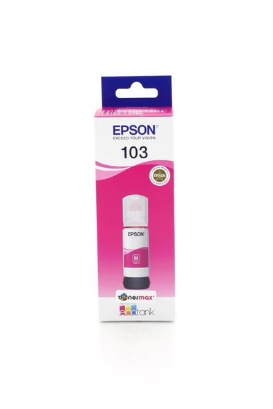 EPSON 103-c13t00s24a Kırmızı Mürekkep / L1110 / L3110 / L3111 / L3150 / L3151 / L3156 / L316 Uyumlu ürün görseli 1