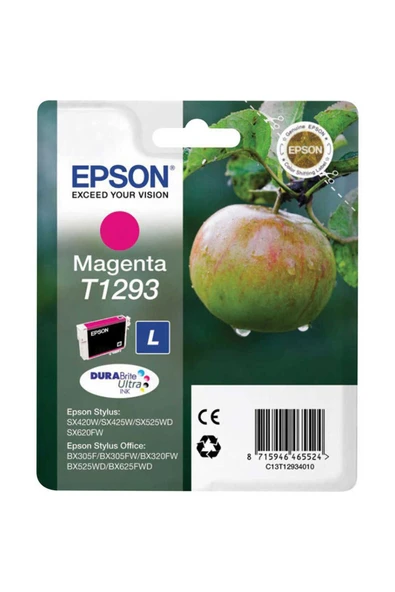 epson T1293-c13t12934010 Kırmızı Orijinal Kartuş ürün görseli 1