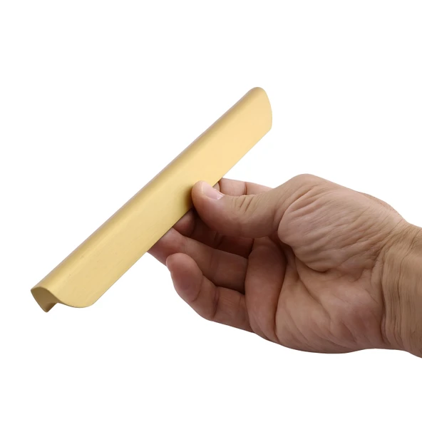 Fırat 224 mm Mat Gold Altın Kulpu Metal Mobilya Çekmece Mutfak Dolap Kapak Kulpları Kulbu Dolabı ürün görseli 1