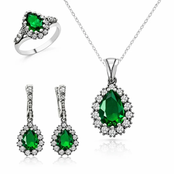 Harem Altın Gümüş Hürrem Sultan Bayan Set ürün görseli 1