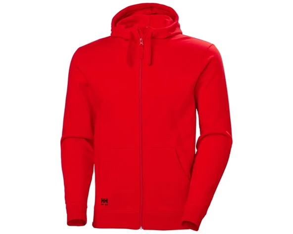 Helly Hansen Workwear Klasik Zıp Kapüşonlu Sweatshirt -79328 - Resim 5