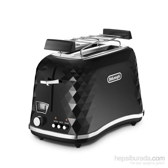 DeLonghi Brillante İki Dilim Ekmek Kızartma Makinesi CTJ 2103.BK ürün görseli 1