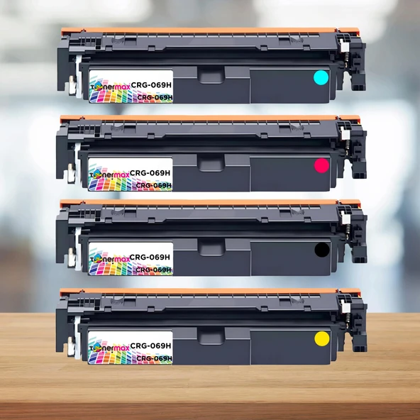 Canon MF752Cdw Muadil Toner 4'lü Set - Çipli - Yüksek Kapasiteli Ürün ürün görseli 1