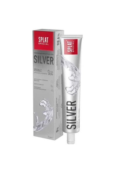 Splat Special Diş Macunu Aktif Gümüş Silver 75 ml ürün görseli 1