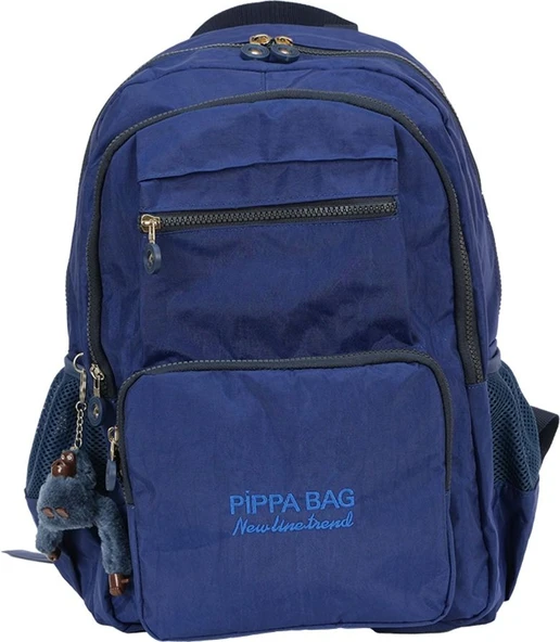 Pippa İlus Dört Gözlü Okul ve Günlük Sırt Çantası (Mavi - Erkek - CNT8035-09) ürün görseli 1