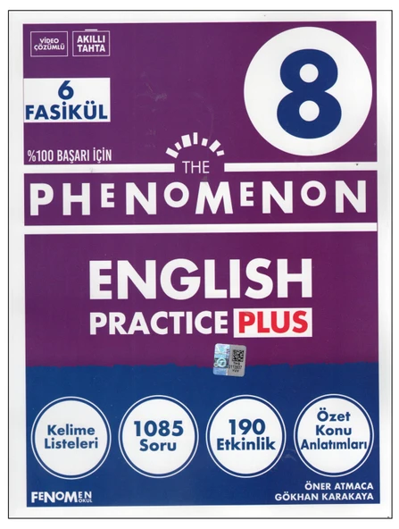 FENOMEN 8 THE PHENOMENON ENGLISH PRACTICE PLUS (6 FASİKÜL) ürün görseli 1