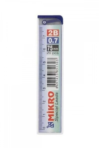 Faber Castell Mikro Min 1 Adet 0.7 Cetvelli Kalem Ucu 75 Mm 2b ( Kırtasiye) ürün görseli 1