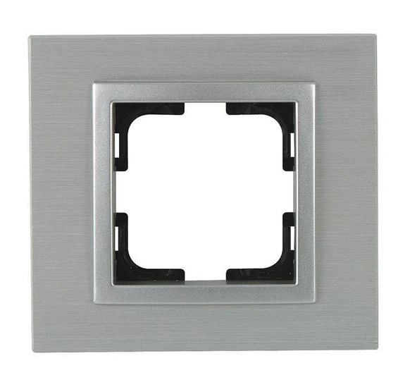 MONO STYLE Aluminium SILVER Gümüş Tekli Çerçeve 107-800000-160 ürün görseli 1