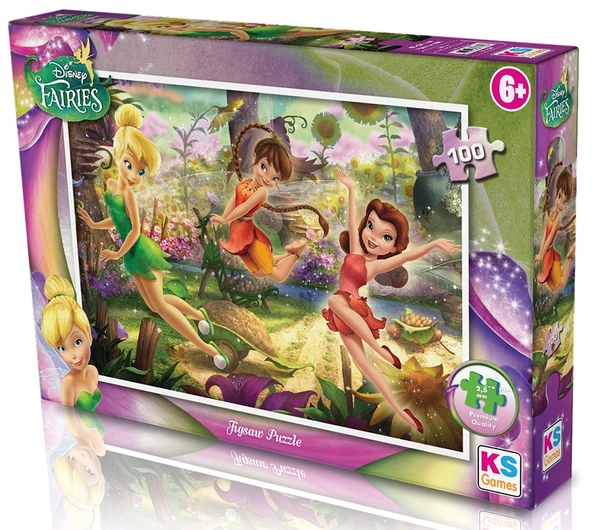 KS Puzzle 100 Parça Disney Fairies ürün görseli 1