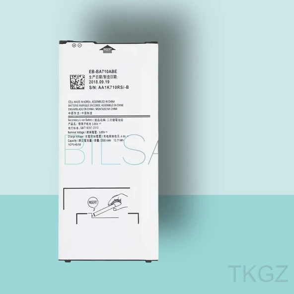 Tkgz - Samsung Galaxy A7 - A710 Batarya Pil Orijinal Sıfır ürün görseli 1