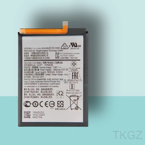 Tkgz - Samsung Galaxy M11 - M115 Batarya Pil Orijinal Sıfır ürün görseli 1