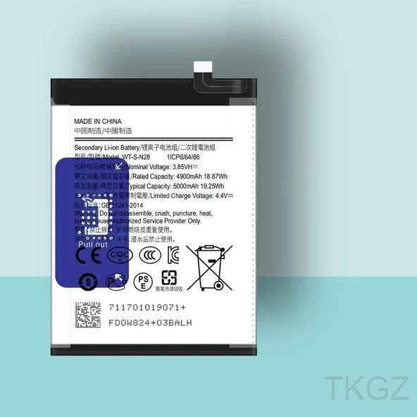 Tkgz - Samsung Galaxy A05 - A055 Batarya Pil Orijinal Sıfır ürün görseli 1