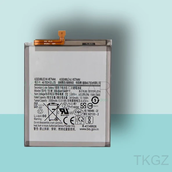 Tkgz - Samsung Galaxy A41 - A 415 Batarya Pil Orijinal Sıfır ürün görseli 1