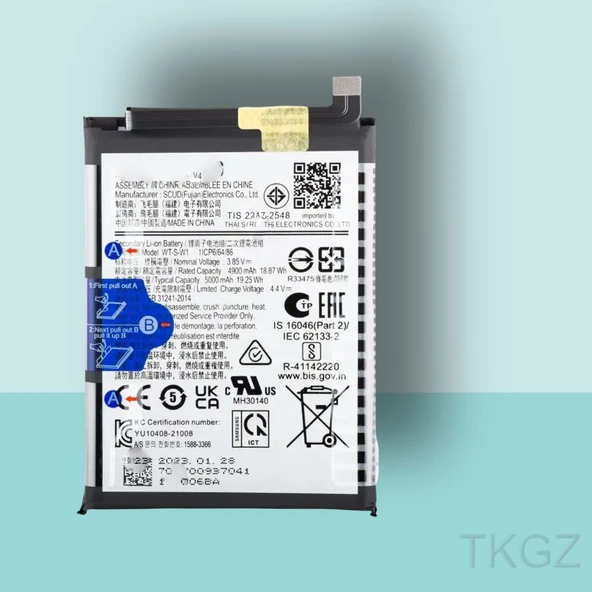 Tkgz - Samsung Galaxy A04E - A042 Batarya Pil Orijinal Sıfır ürün görseli 1