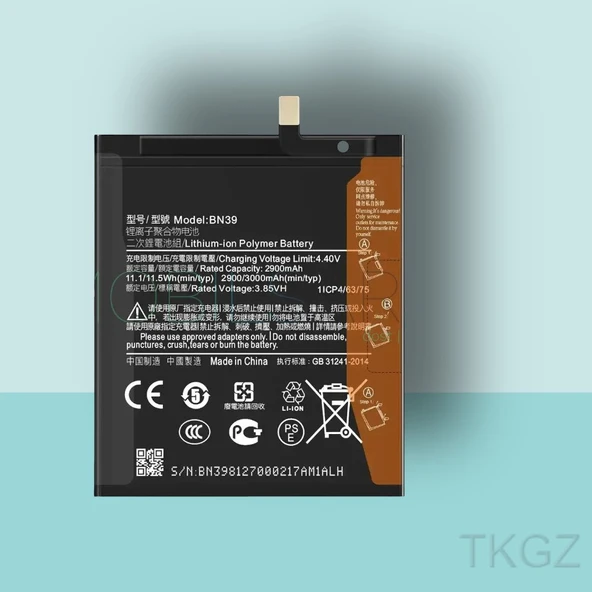 Tkgz - Xiaomi Mİ PLAY - BN39 - Batarya Pil Orijinal Sıfır ürün görseli 1