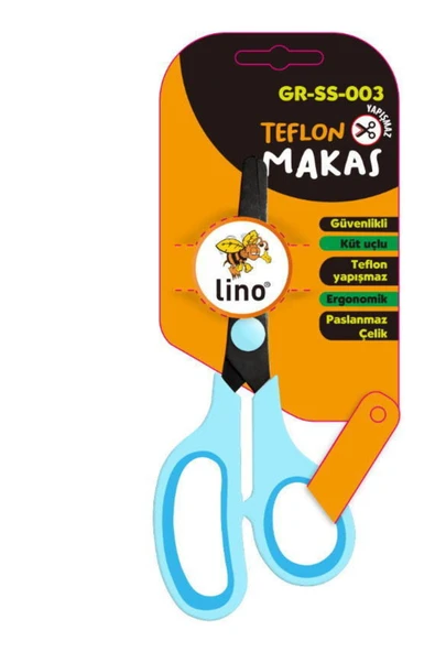 Lino Teflon Makas - Yapışmaz Blisterli ürün görseli 1
