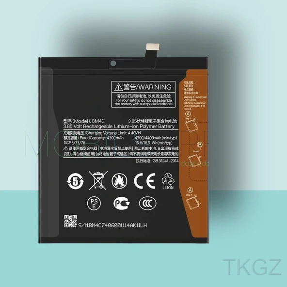 Tkgz - Xiaomi Mİ MİX - BM4C - Batarya Pil Orijinal Sıfır ürün görseli 1