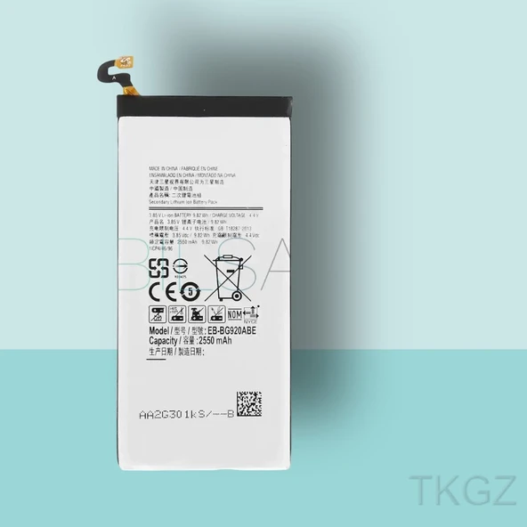Tkgz - Samsung Galaxy S6 Batarya Pil Orijinal Sıfır ürün görseli 1
