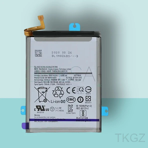 Tkgz - Samsung Galaxy M51 - M515 Batarya Pil Orijinal Sıfır ürün görseli 1