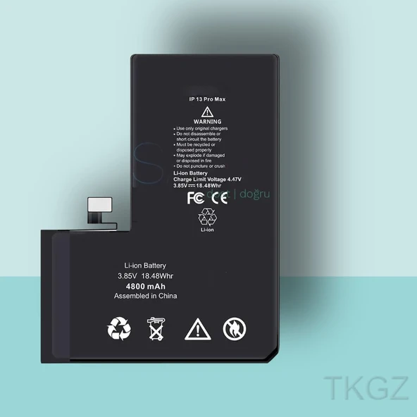Tkgz - iPhone 13 PRO MAX Batarya Pil Orijinal Sıfır ürün görseli 1