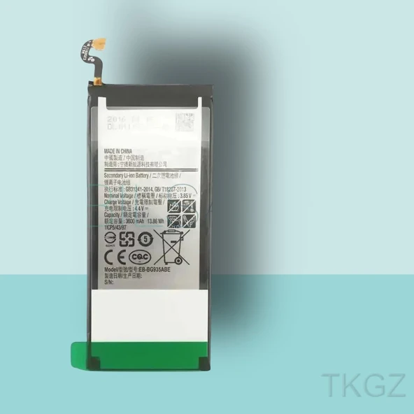 Tkgz - Samsung Galaxy S7 EDGE Batarya Pil Orijinal Sıfır ürün görseli 1