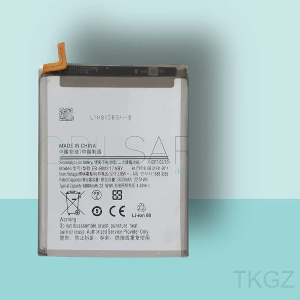 Tkgz - Samsung Galaxy M31S - M317 Batarya Pil Orijinal Sıfır ürün görseli 1