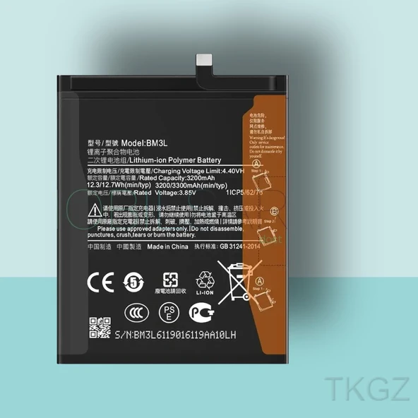 Tkgz - Xiaomi Mİ9 - BM3L - Batarya Pil Orijinal Sıfır ürün görseli 1