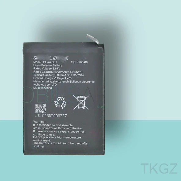 Tkgz - General Mobile GM 21 PLUS Batarya Pil Orijinal Sıfır ürün görseli 1
