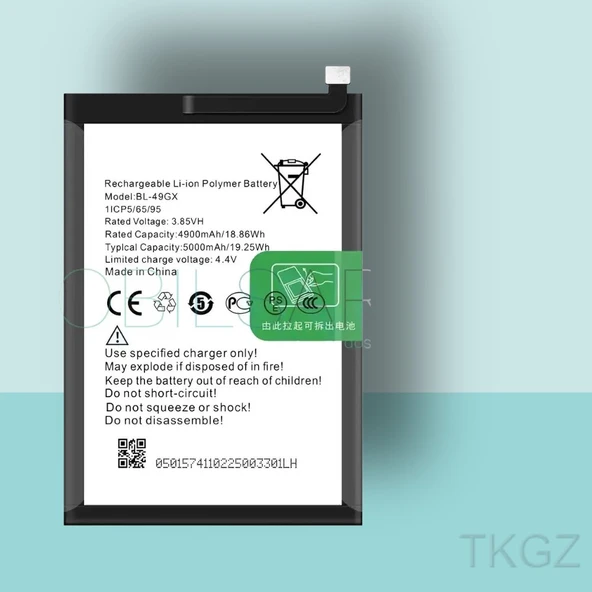 Tkgz - İnfinix NOTE 10 BL-49GX - Batarya Pil Orijinal Sıfır ürün görseli 1