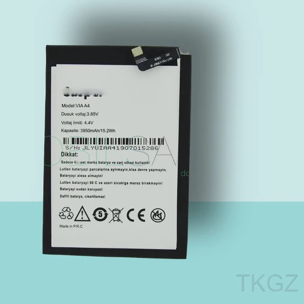 Tkgz - Casper A4 Batarya Pil Orijinal Sıfır ürün görseli 1