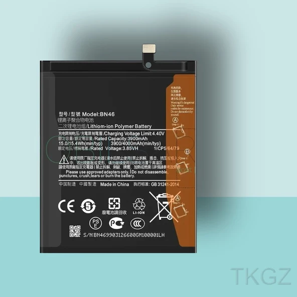 Tkgz - Xiaomi REDMİ 7 - BN46 - Batarya Pil Orijinal Sıfır ürün görseli 1