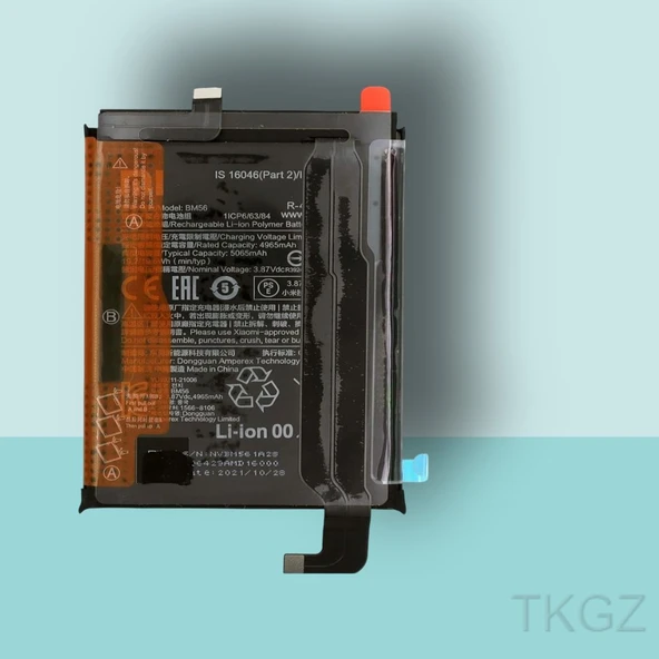 Tkgz - Xiaomi REDMİ K40 GAMİNG -BM56 - Batarya Pil Orijinal Sıfır ürün görseli 1