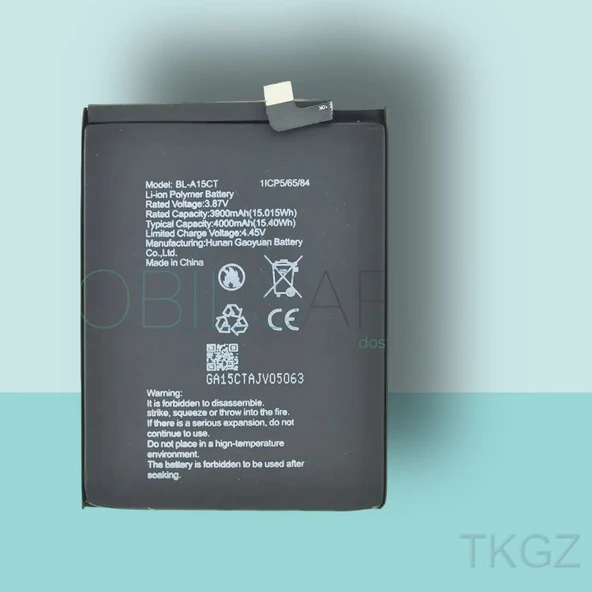 Tkgz - General Mobile GM 20 PRO Batarya Pil Orijinal Sıfır ürün görseli 1