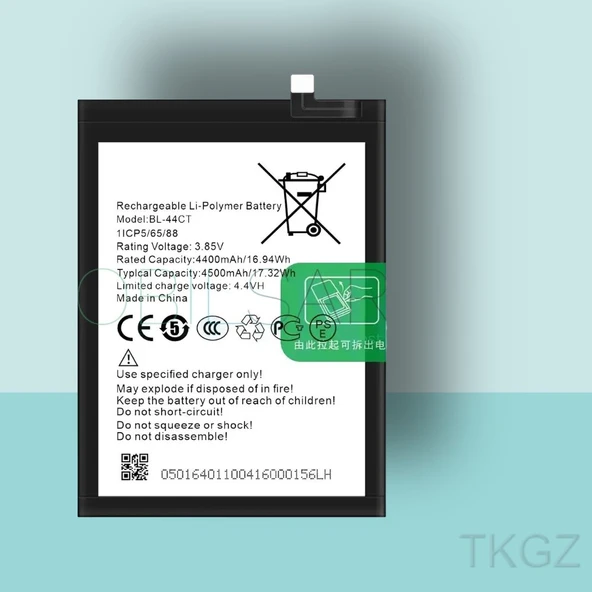 Tkgz - Tecno CAMON 16 PREMİER - BL-44CT - Batarya Pil Orijinal Sıfır ürün görseli 1