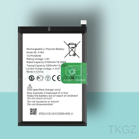 Tkgz - İnfinix NOTE 12 - BL-49KX - Batarya Pil Orijinal Sıfır ürün görseli 1