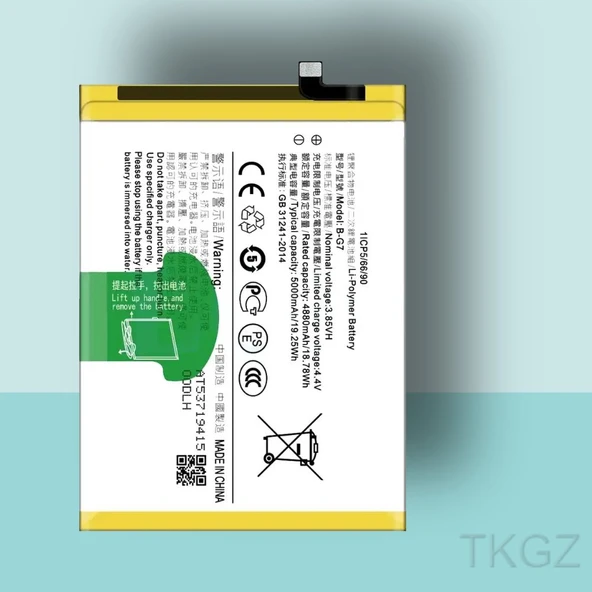 Tkgz -VİVO Y11S - B-G7 - Batarya Pil Orijinal Sıfır ürün görseli 1