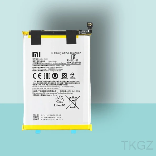 Tkgz - Xiaomi REDMİ A1 PLUS - BN56 - Batarya Pil Orijinal Sıfır ürün görseli 1