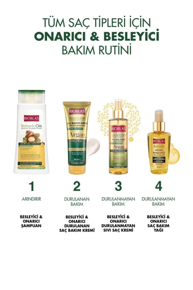 Bioblas Botanic Oils Argan Saç Bakım Yağı 100 ml - Resim 2