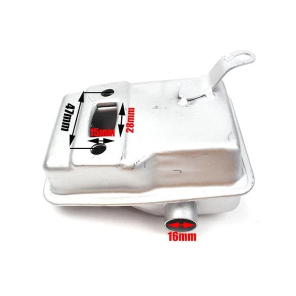 Benzinli Tırpan BG/CG 63 cc Motor Egzosu ürün görseli 1