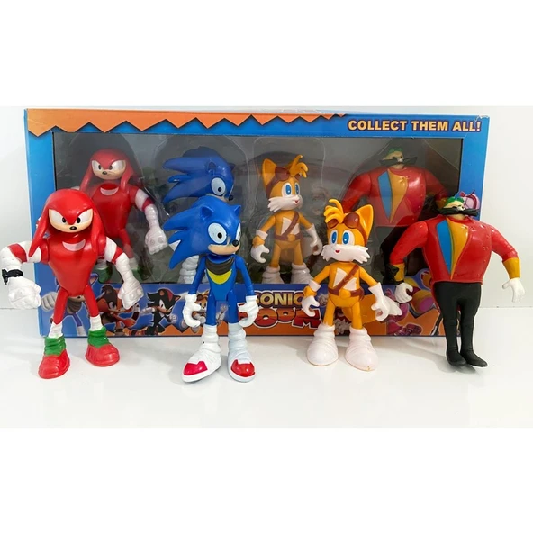 Mavi Düşler Sonic Boom  4'lü Figür Seti ürün görseli 1