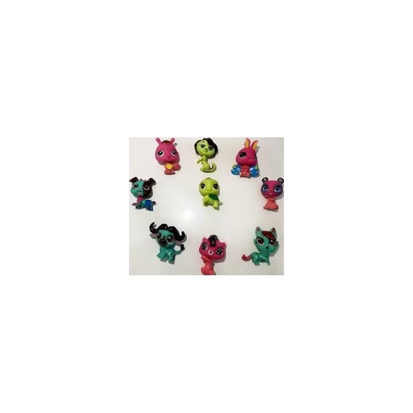 Hızır Oyuncak Figür Neşeli Minişler 9 Lu Set - Resim 4